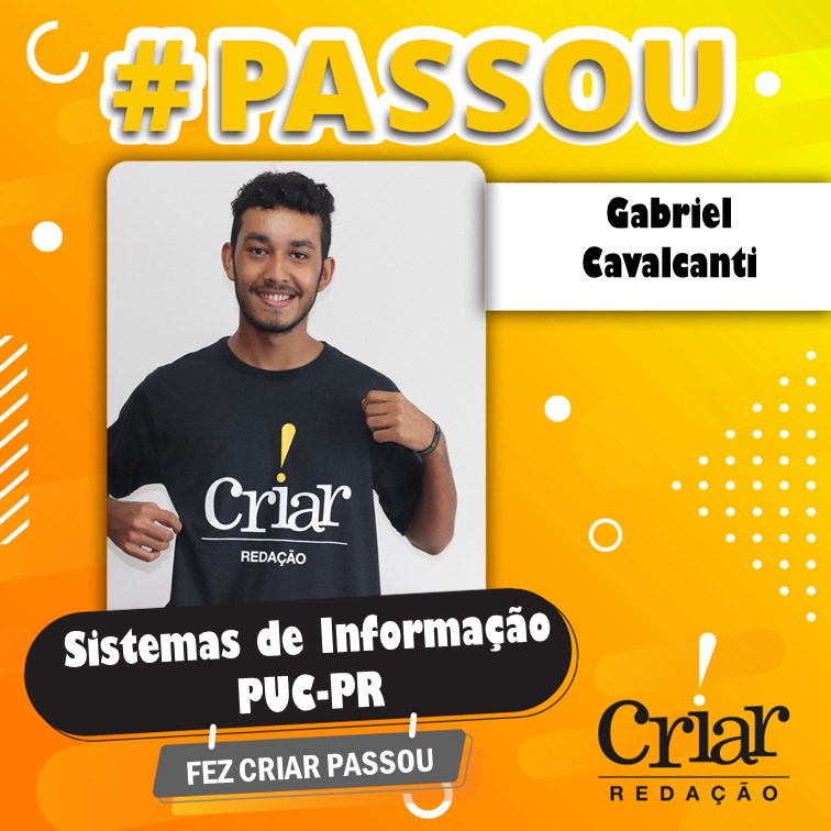 Aprovado Criar Redação