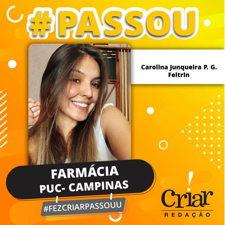 Aprovado Criar Redação