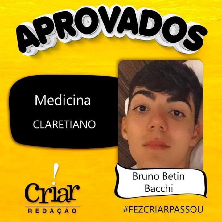 Aprovado Criar Redação