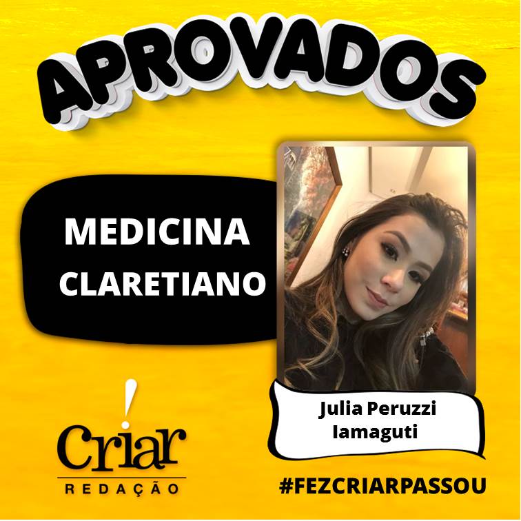 Aprovado Criar Redação