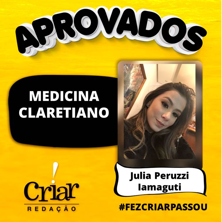 Aprovado Criar Redação