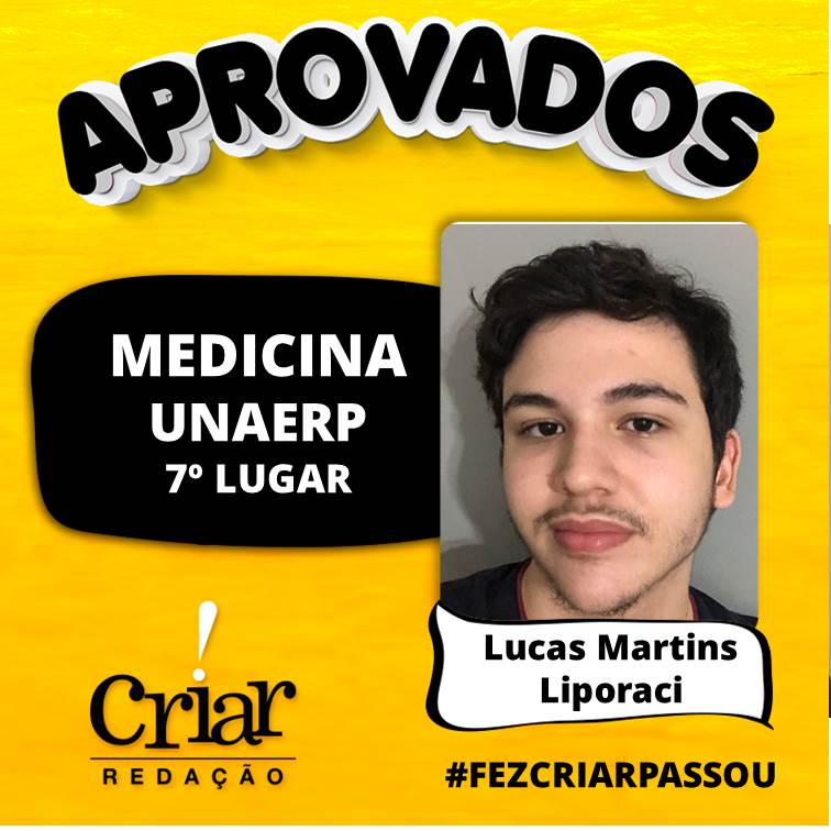 Aprovado Criar Redação