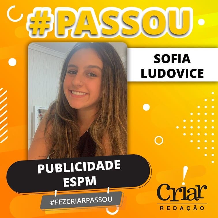 Aprovado Criar Redação