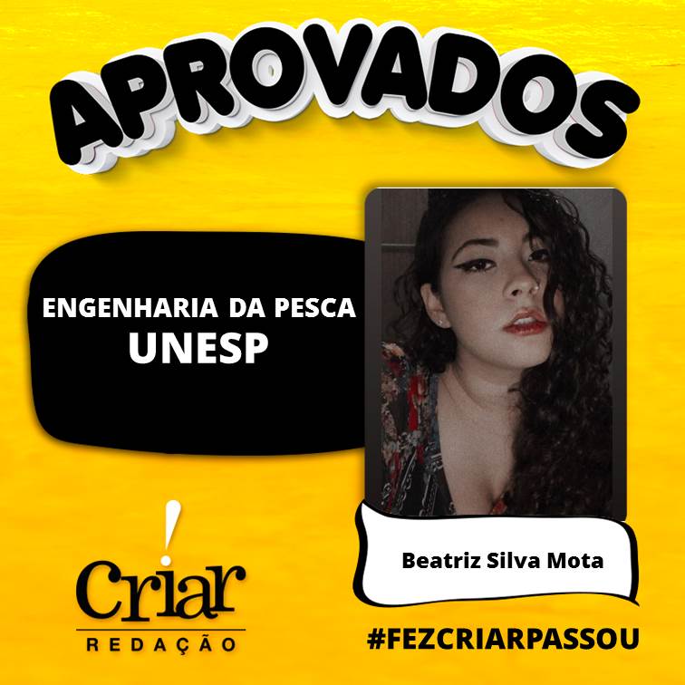 Aprovado Criar Redação