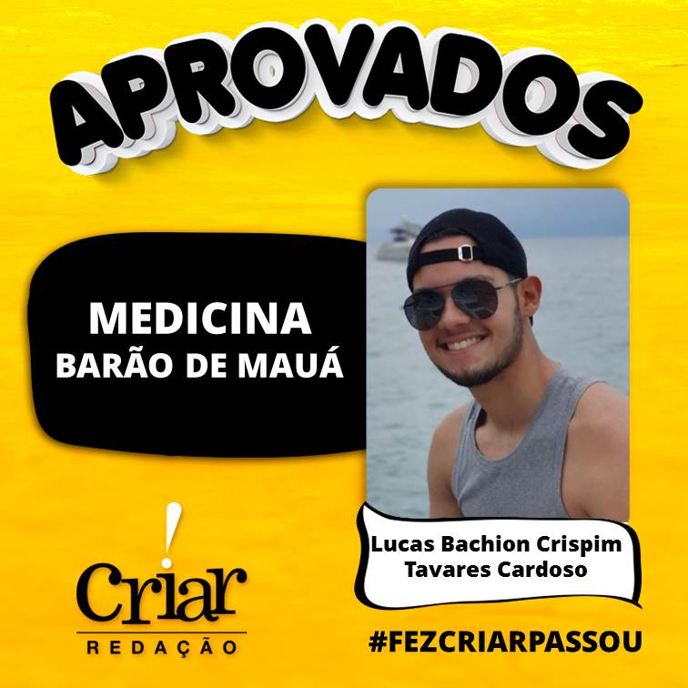 Aprovado Criar Redação