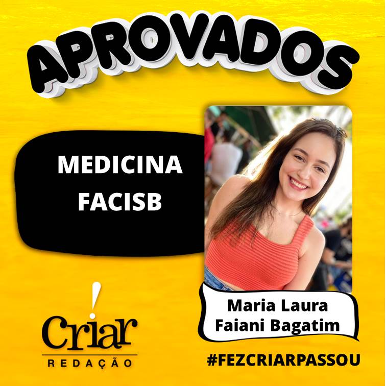 Aprovado Criar Redação