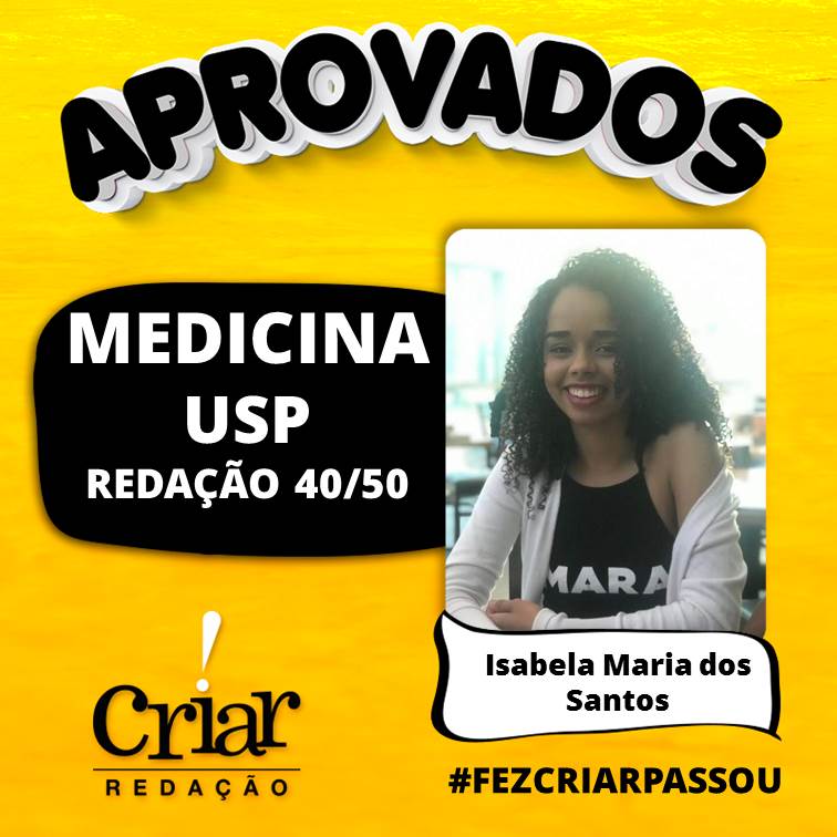 Aprovado Criar Redação