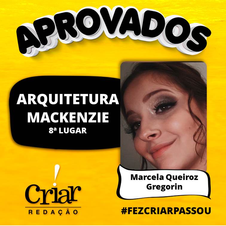 Aprovado Criar Redação