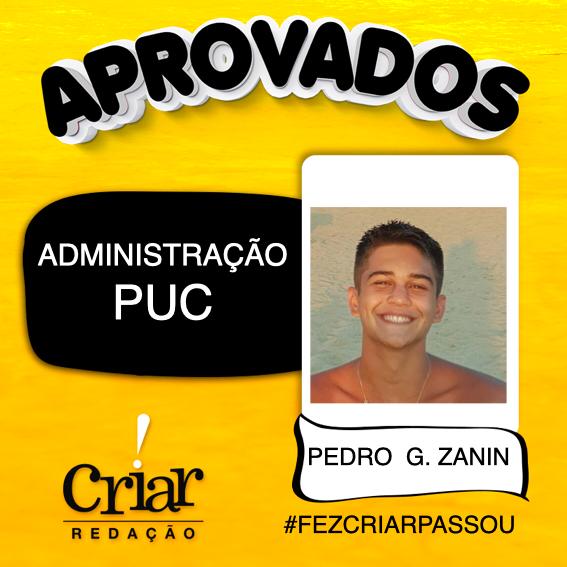 Aprovado Criar Redação