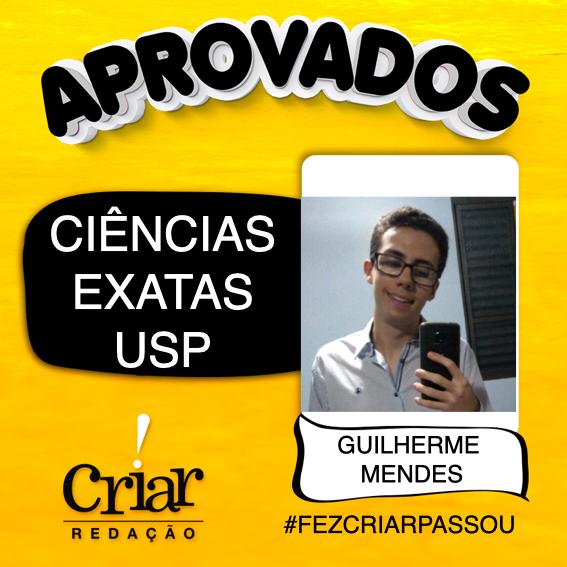 Aprovado Criar Redação