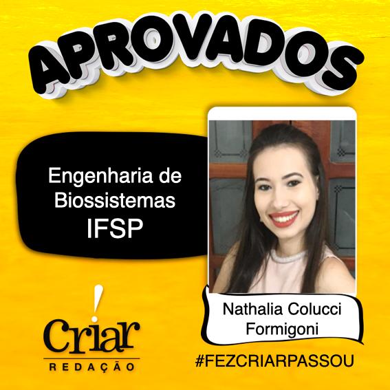 Aprovado Criar Redação