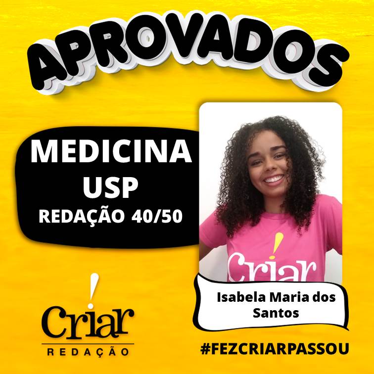 Aprovado Criar Redação