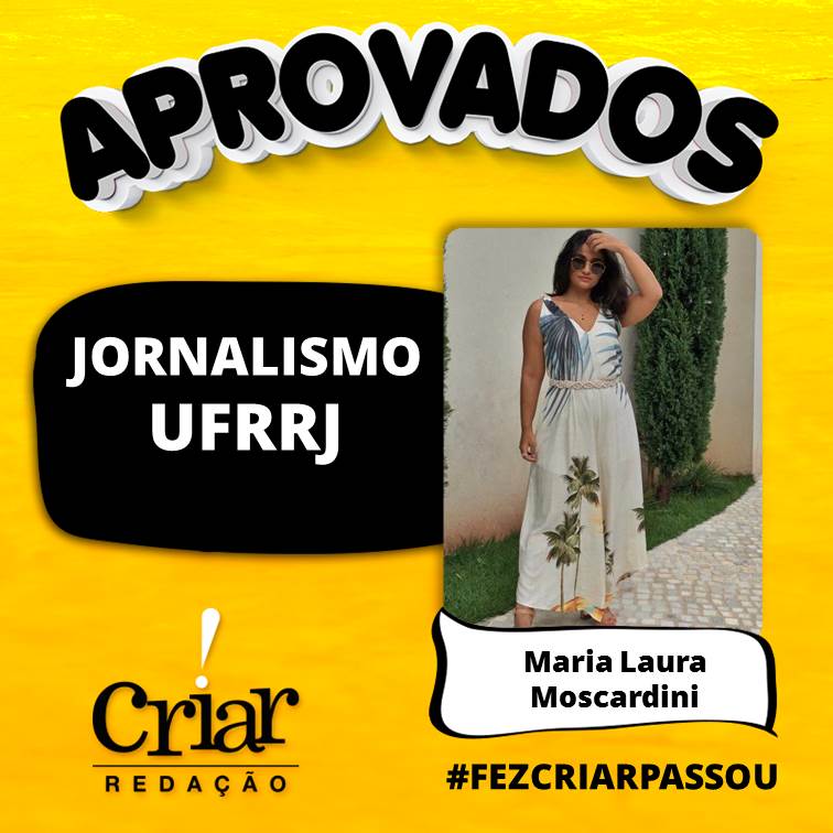 Aprovado Criar Redação
