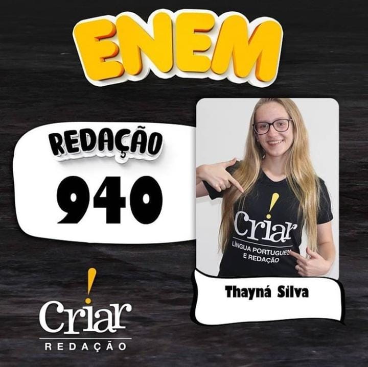 Aprovado Criar Redação