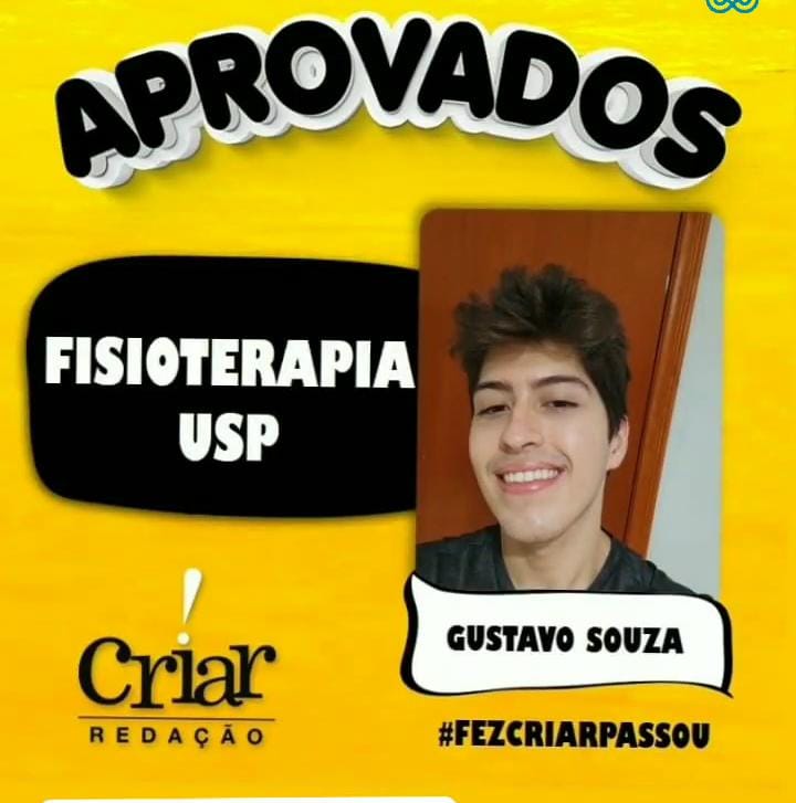 Aprovado Criar Redação