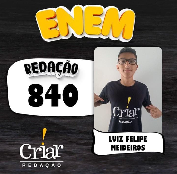 Aprovado Criar Redação