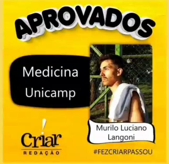 Aprovado Criar Redação